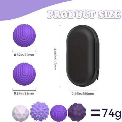 Magnetic Silicone Sensory Fidget Balls For Stress Relief 4