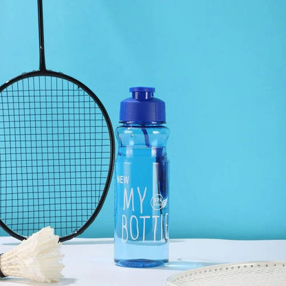 Portable Sports Water Bottle With Flip Cover And Carry Rope 1