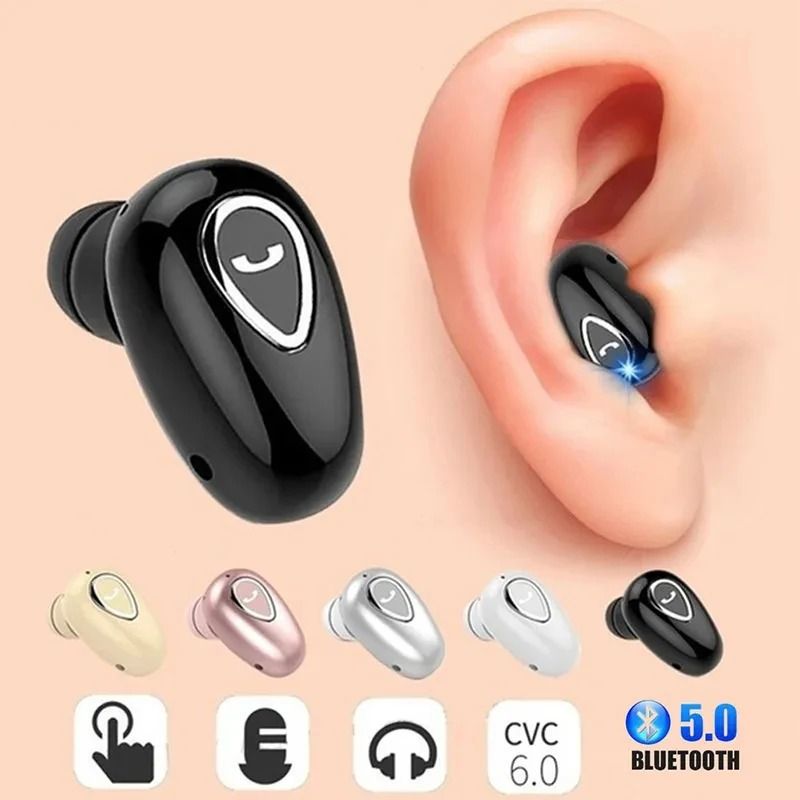Discreet Mini Wireless Earbuds for Sport & Daily Use