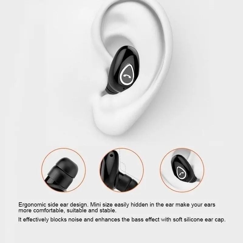 Discreet Mini Wireless Earbuds For Sport  Daily Use 2