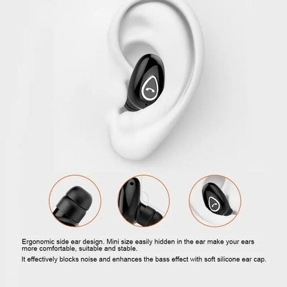 Discreet Mini Wireless Earbuds For Sport  Daily Use 2