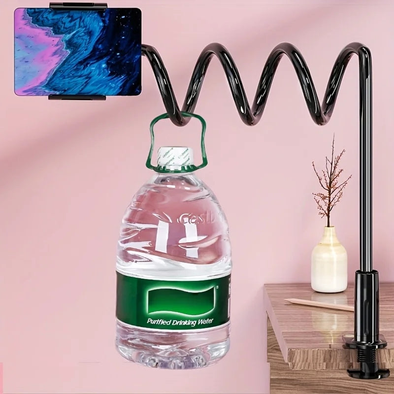 Mobile Phone Tablet Clip Lazy Bedside Desktop Foldable Live Stand Headrest Holder 5
