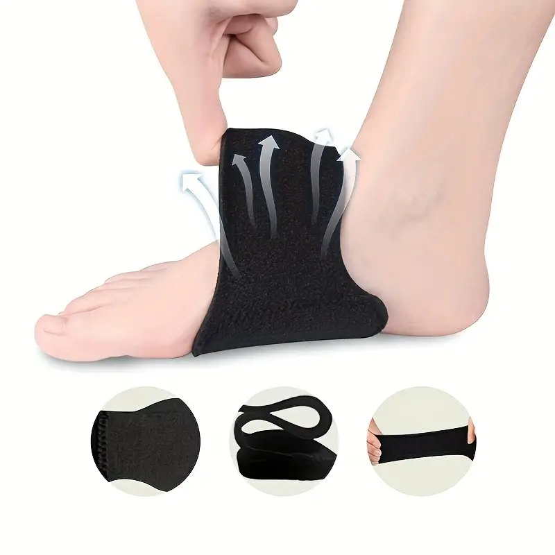 Compression Arch Support Brace, Heel Fatigue Relief, Flat Feet Support, High Arches Comfort, Fallen Arches Support