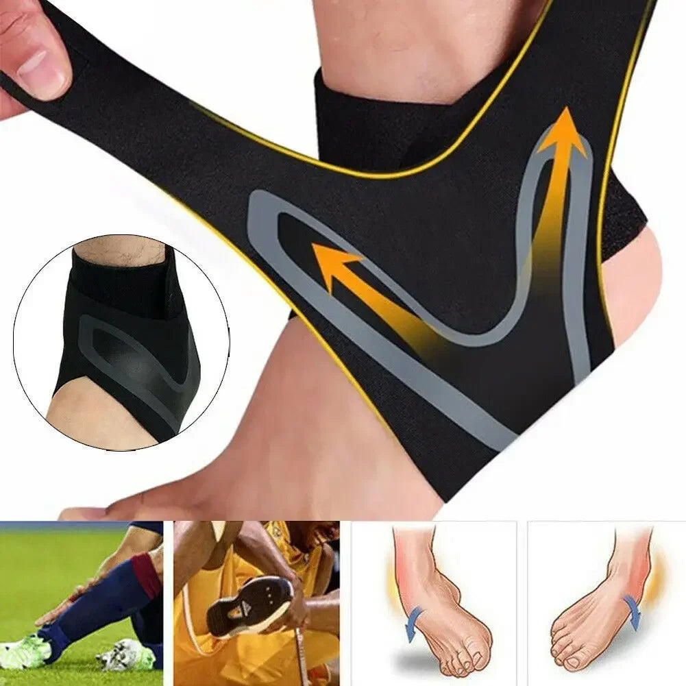 Elastic Plantar Fasciitis Pain Relief, Ankle Brace Support Compression Sleeve, Protective Wrap Sports Socks for Foot