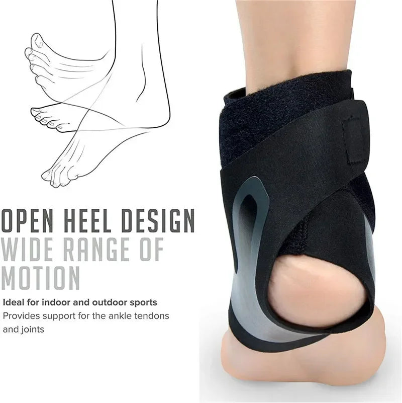 Elastic Plantar Fasciitis Pain Relief Ankle Brace Support Compression Sleeve Protective Wrap Sports 1