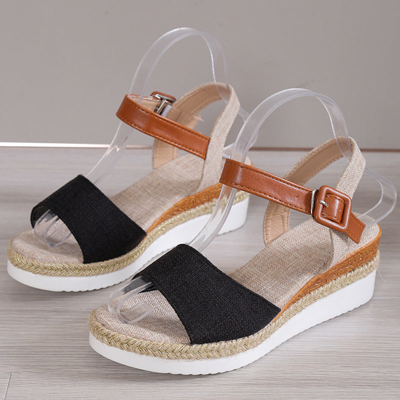 Womens Elegant Wedge Sandals Soft Summer Shoes For Women Stylish Ladies Party Footwear 7