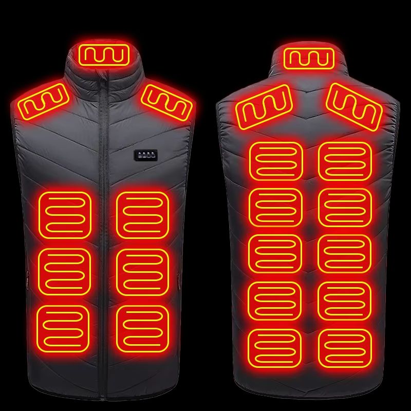 ThermaCore 21Zone Heated Vest  USB Electric Heated Jacket With Graphene Technology For Men  Women 9
