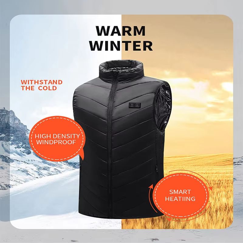 ThermaCore 21Zone Heated Vest  USB Electric Heated Jacket With Graphene Technology For Men  Women 3