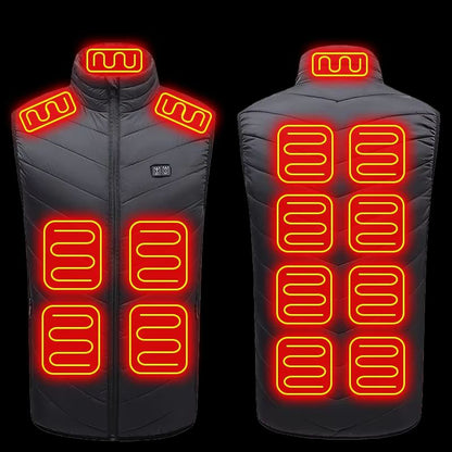 ThermaCore 21Zone Heated Vest  USB Electric Heated Jacket With Graphene Technology For Men  Women 8