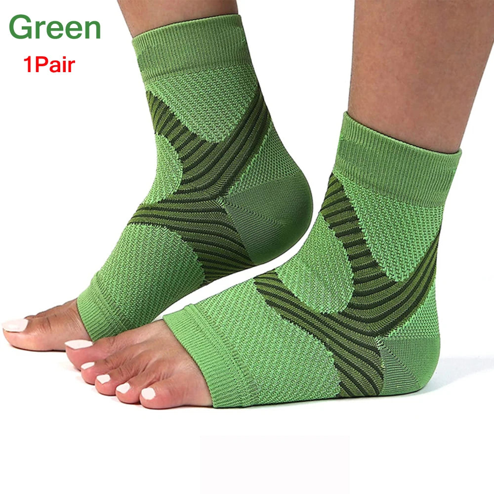 Plantar Fasciitis Socks Sleeves Sports Ankle Brace Compression Foot Arch Support Achilles Tendoniti 7