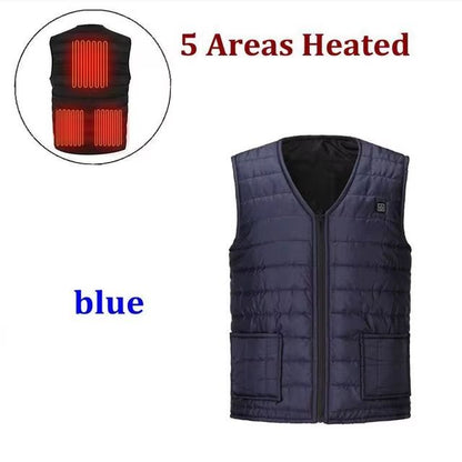 SmartHeat Pro 9Zone Heated Vest  Winter Thermal VNeck Jacket For Men  Women 7