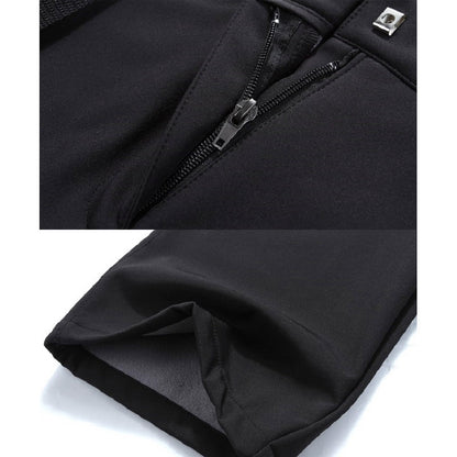 Womens Thermal Softshell Pants Waterproof Fleece Lined For Hiking Skiing Snowboard And Outdoor Trek
