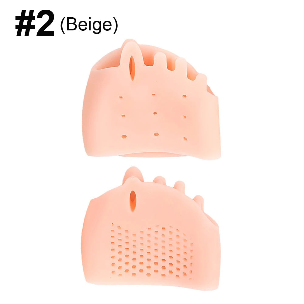 Gel Foot Pads Toe Separators For Men Women Foot Care Brace Support Metatarsal Cushion Sleeves Foref 6