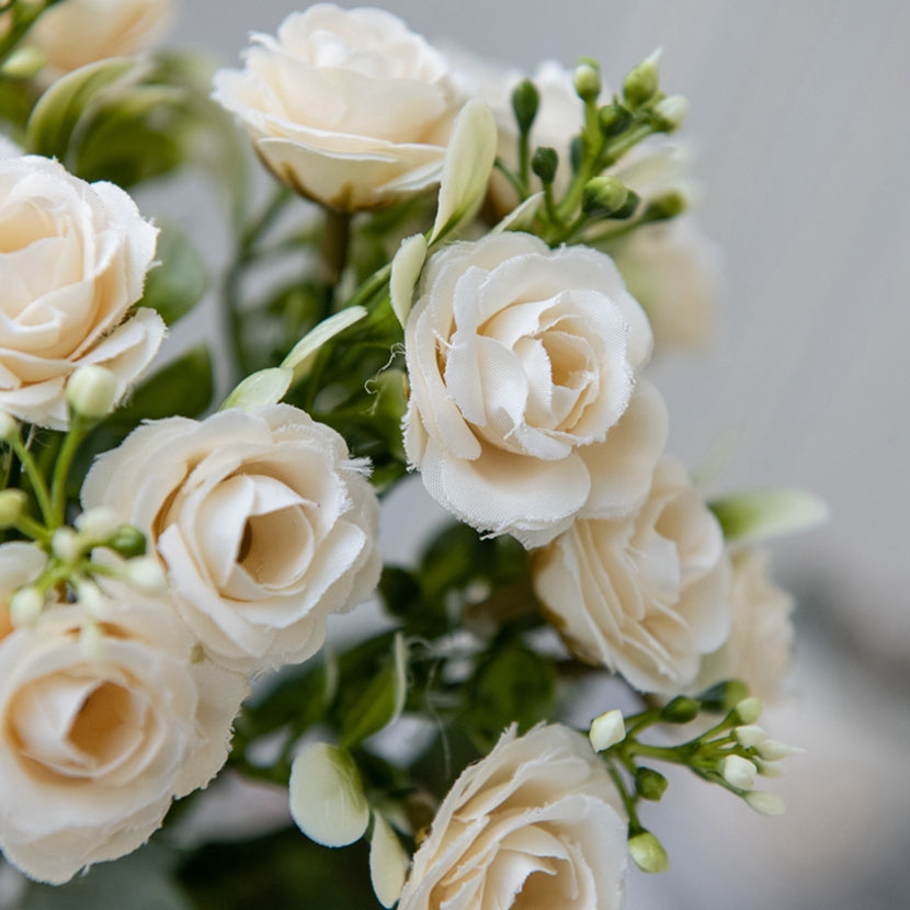 Artificial Silk Rose, Wedding Bouquet, Bridal Decor, Christmas Wreath, Vase Decoration, DIY Craft