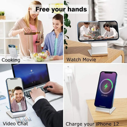 Mobile Charger, Desktop Mobile charger, Phone Stand, Aluminum Desk, Holder Dock For Smartphones
