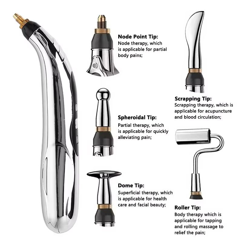 Meridian Energy Acupuncture Pen  Electric Pulse Therapy Massager For Muscle Pain Relief  Deep Tissu 1