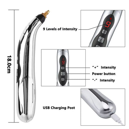 Meridian Energy Acupuncture Pen  Electric Pulse Therapy Massager For Muscle Pain Relief  Deep Tissu 5