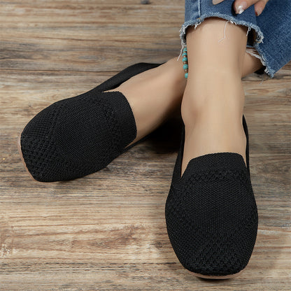 Ladies Slip On Sneakers Womens Casual Soft Shoes Fashion Trainers Vulcanized Sneaker Woman 6