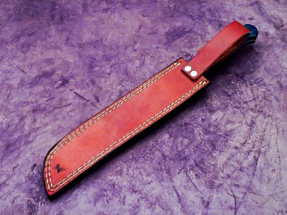 Handmade Damascus Chef Knife  Premium Wooden Grip Culinary Masterpiece 3