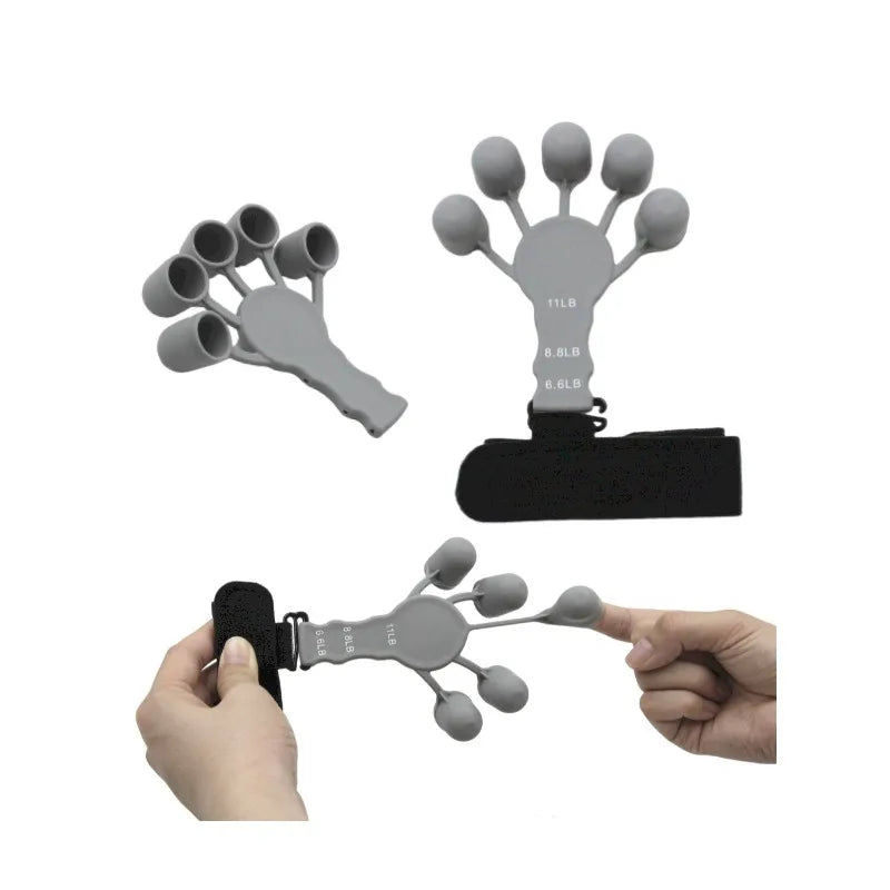 Hand Strengthener Arthritis Grip Trainer Silicone Finger Exercise Stretcher Hand Brush Expander Gri 1