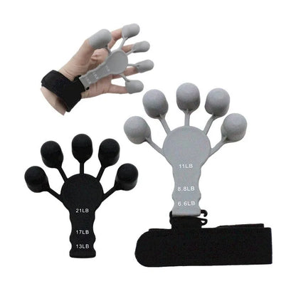 Hand Strengthener Arthritis Grip Trainer Silicone Finger Exercise Stretcher Hand Brush Expander Gri 2