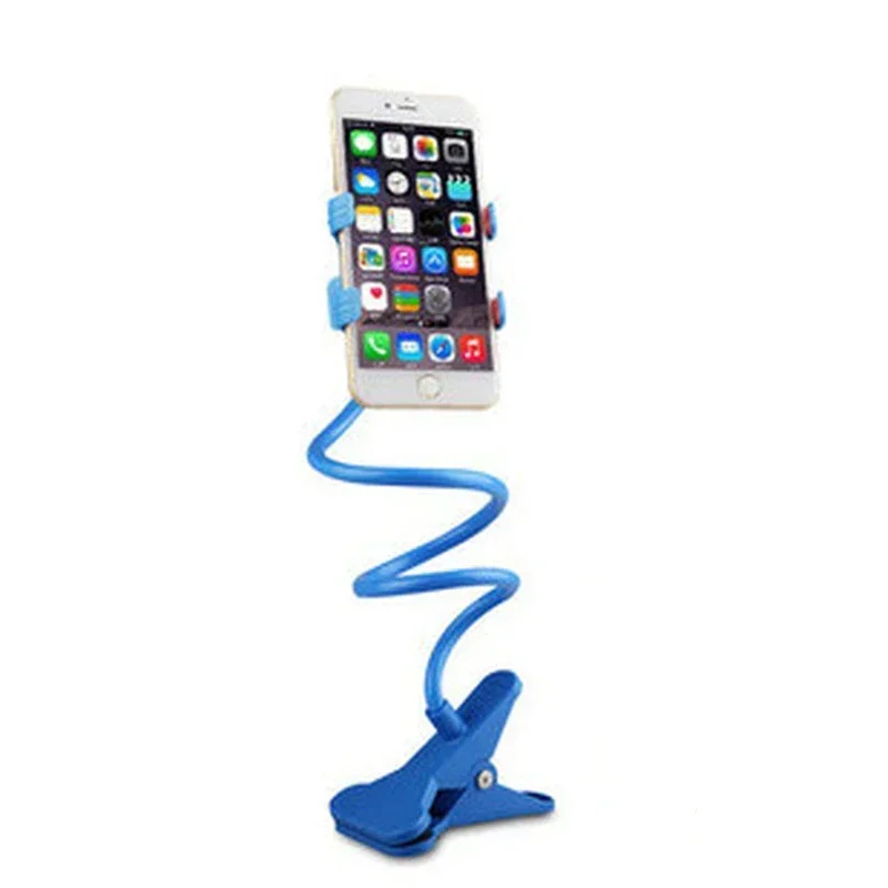 Bed Desktop Bracket Smartphones, Clip Mobile Phone Holder, Stand Portable Flexible Lazy, Desk Mount Stand Base Support