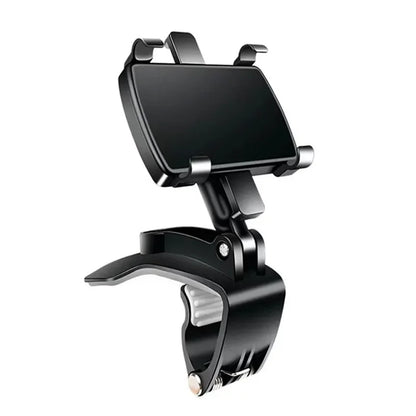 Universal Car Smartphone Bracket Dashboard Phone Holder Free Degree Rotation Mount Rubber Grip Navi 5