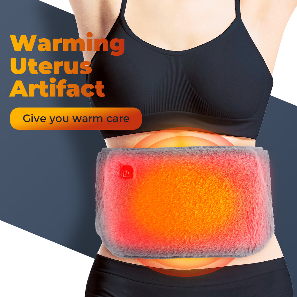 Menstrual Heating Pads, Electric Heating Period Cramp Belt, Abdominal Warm Palace Belt, 3 Levels Temperature Adjustable