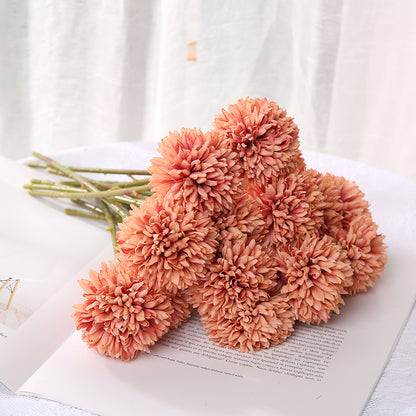 Artificial Flowers Bouquet Home And Wedding Decor Craft Vases Flower Arrangement Bedroom Decoration 14