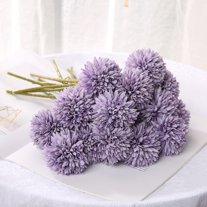 Artificial Flowers Bouquet Home And Wedding Decor Craft Vases Flower Arrangement Bedroom Decoration 18