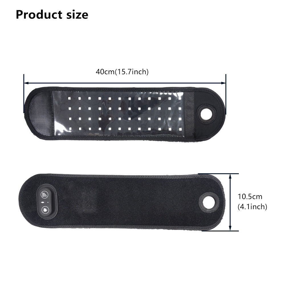 Red And Near Infrared Light Therapy Wrist Band Rechargeable Cordless 48 LED Hand Wrap Pain Relief F 3