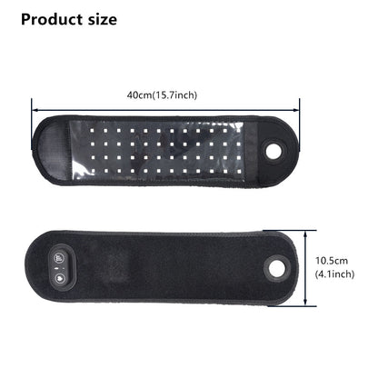 Red And Near Infrared Light Therapy Wrist Band Rechargeable Cordless 48 LED Hand Wrap Pain Relief F 3