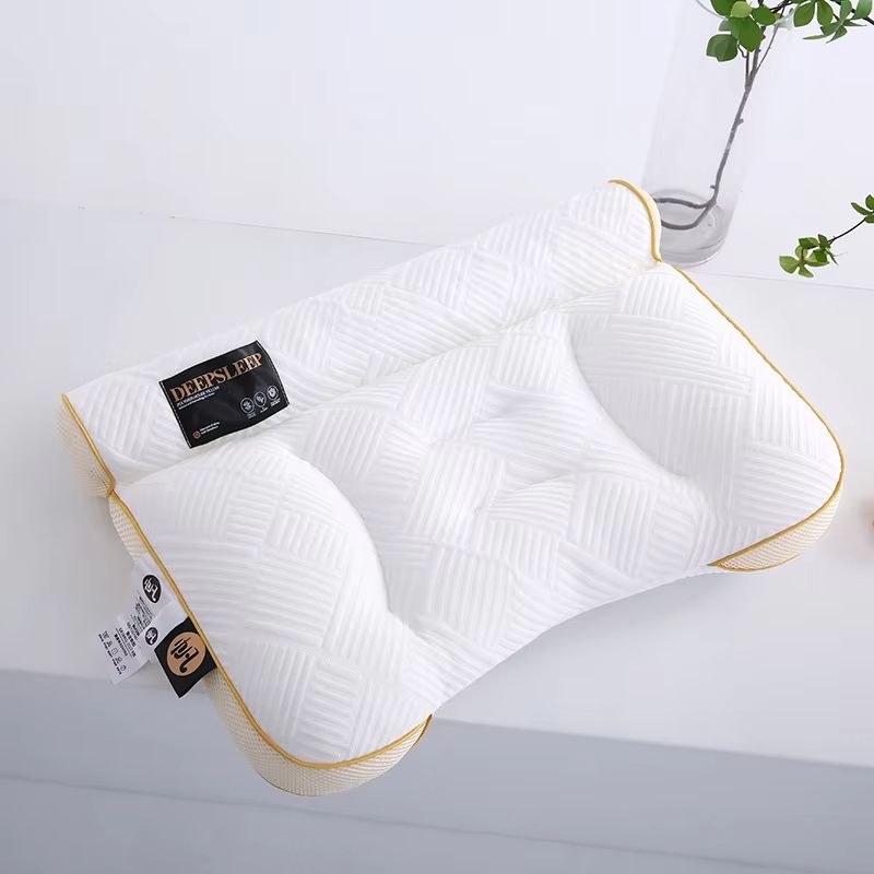 ErgoRelief Cervical Support Pillow  Advanced Black Technology Hose Pillow For Deep Sleep  Neck Prot 7