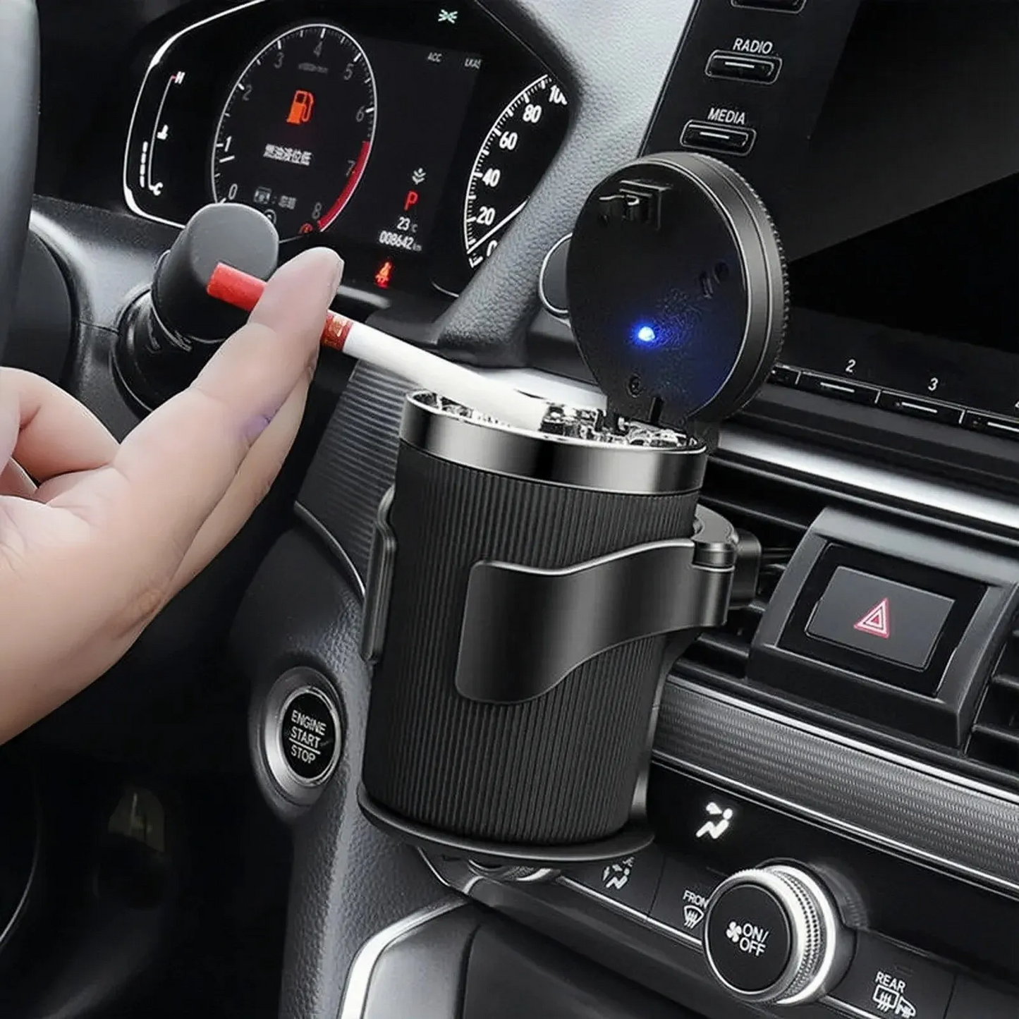 Multifunctional Car Coffee Cup Holder, Car Air Vent Drink Cup, Bottle Holder Auto Drink Rack Stand for Water Bottles