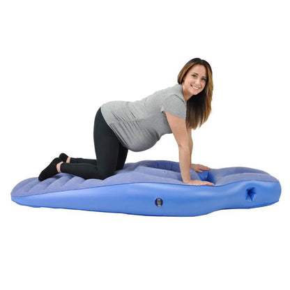 Maternity Body Bed Pillow, Inflatable Pregnancy Yoga Mat, Inflatable Mat Mattress for Pregnant Women, Comfortable Sleep