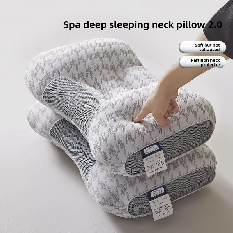 SimpleStyle Orthopedic Massage Pillow – Neck Pain Relief & Comfort Support Cushion