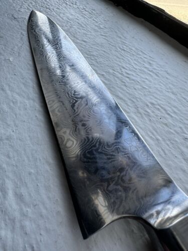ForgeCraft Damascus Kitchen Knife  Premium Wooden Handle Cooking Blade 2