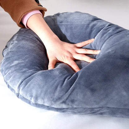 U Type Lumbar Pillow, Soft Fleece Pregnant Pillow, Side Protect Cushion for Pregnancy Women