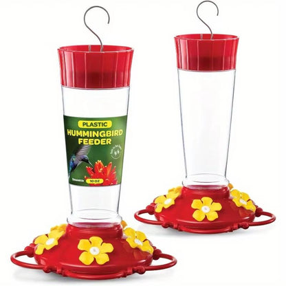HummiFeast Hanging Hummingbird Feeder  5Port Nectar Feeder With Hook 135oz Capacity 1