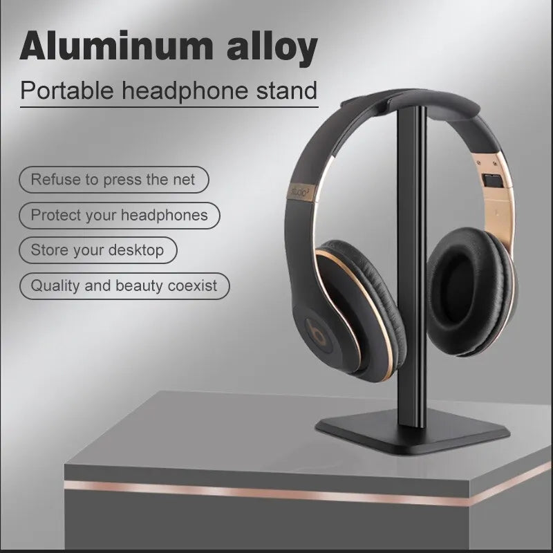 Detachable Computer Headset Holder Black And White Earphone Rack Esports Game Desktop Storage Stand 3