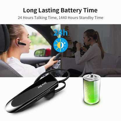 Wireless Bluetooth Earphone With Long Battery Life And Noise Cancelling Mic 1