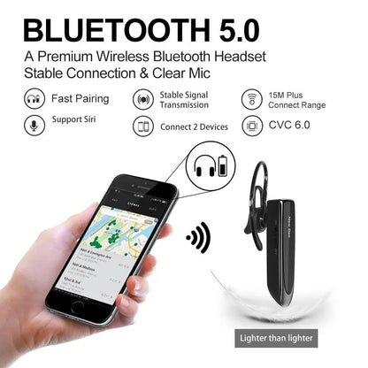 Wireless Bluetooth Earphone With Long Battery Life And Noise Cancelling Mic 3