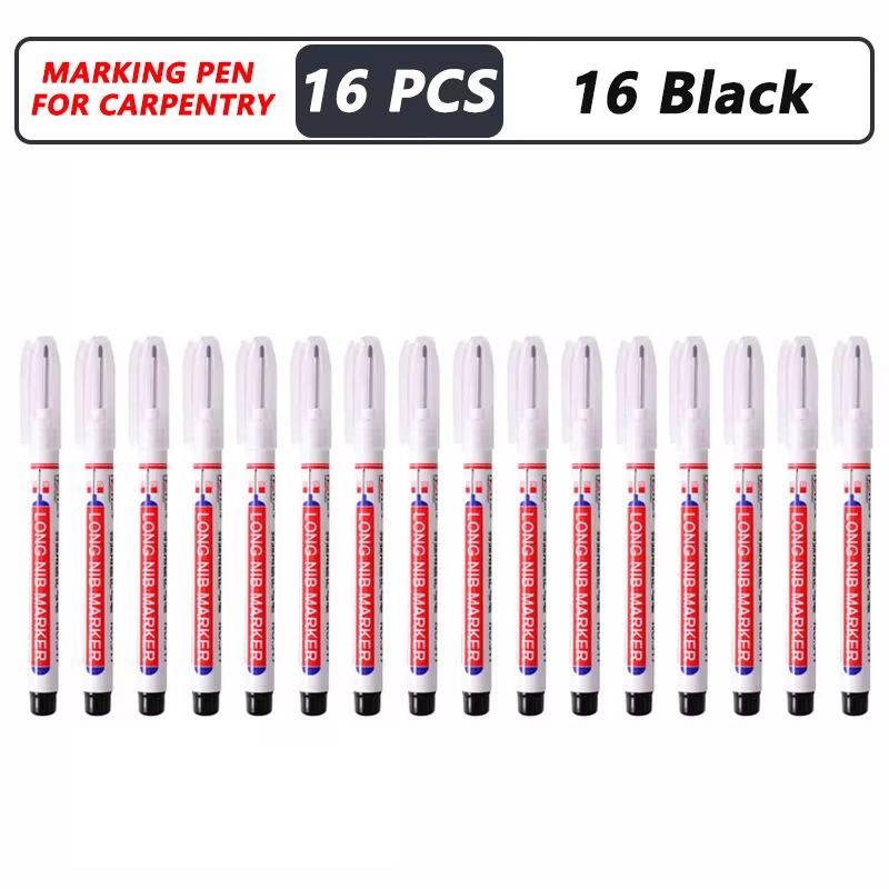 ProMark Deep Hole Marker Pen  20mm Long Nib Waterproof Industrial Marking Tool For Wood Metal  Cons 21