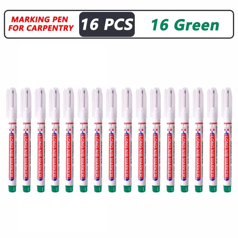 ProMark Deep Hole Marker Pen  20mm Long Nib Waterproof Industrial Marking Tool For Wood Metal  Cons 24