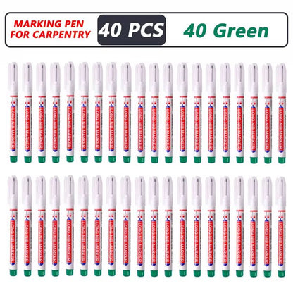 ProMark Deep Hole Marker Pen  20mm Long Nib Waterproof Industrial Marking Tool For Wood Metal  Cons 28