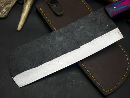 Hand Made Damascus Kitchen Knife  Resin Handle Professional Chef Knife 1
