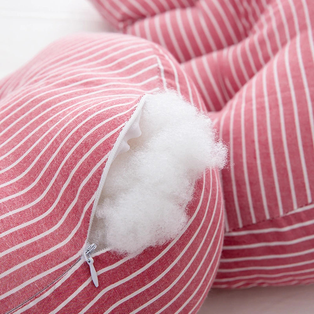 U Shape Pregnancy Body Pillow Multi-function Bamboo Fiber Cotton Sleeping Support Cushion, Maternity Pillow for Pregnant