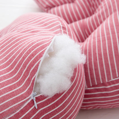 U Shape Pregnancy Body Pillow Multi-function Bamboo Fiber Cotton Sleeping Support Cushion, Maternity Pillow for Pregnant