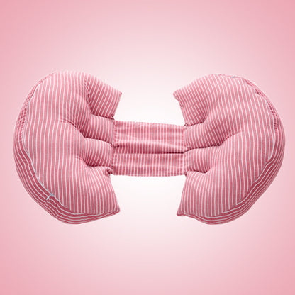 U Shape Pregnancy Body Pillow Multi-function Bamboo Fiber Cotton Sleeping Support Cushion, Maternity Pillow for Pregnant