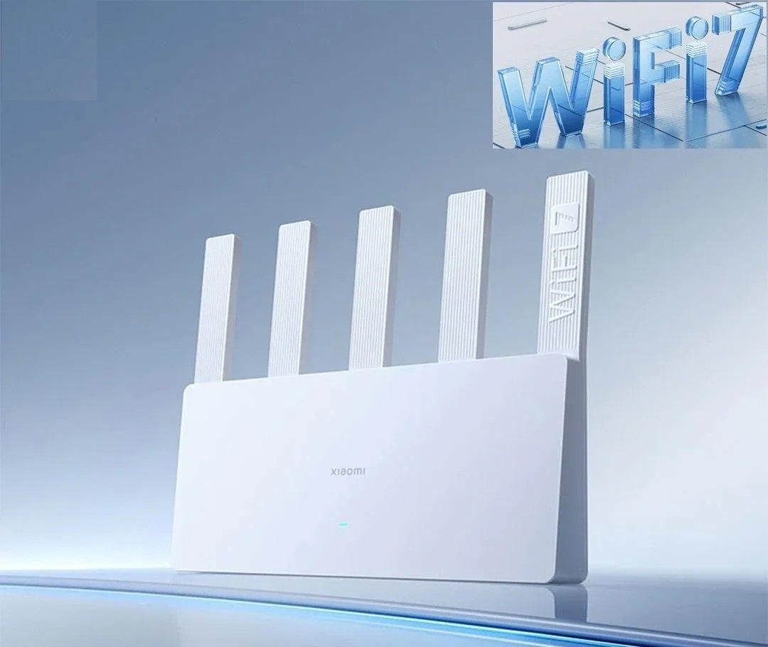 Smart Dual Band WiFi 7 Router with High Speed and Network Security
